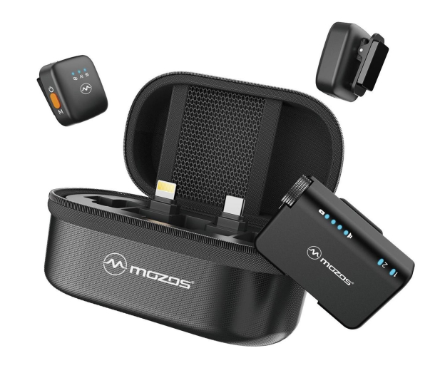 Mozos MX4-DUAL MIKROFONY BEZPRZEWODOWE 2.4 GHZ DO TELEFONU - 1583927 - zdjęcie